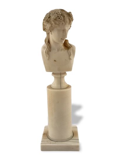 
NON VENU 





BUSTE D'ANTINOUS sur socle...