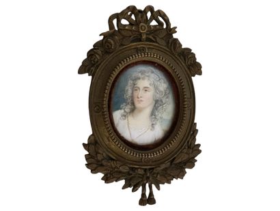 MINIATURE anglaise du XIXème Siècle

Portrait...