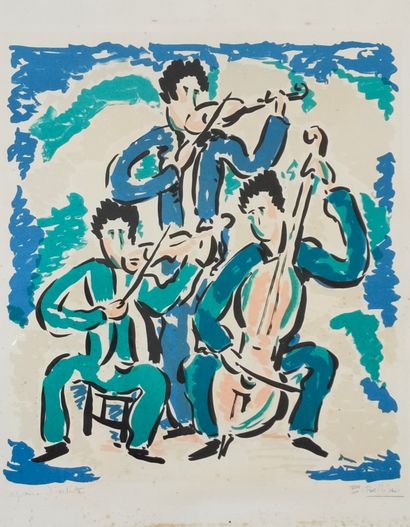 Emmanuel BELLINI (1904-1989)

Les musiciens,...
