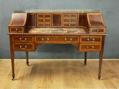CABINET DE TRAVAIL - Angleterre Epoque George...