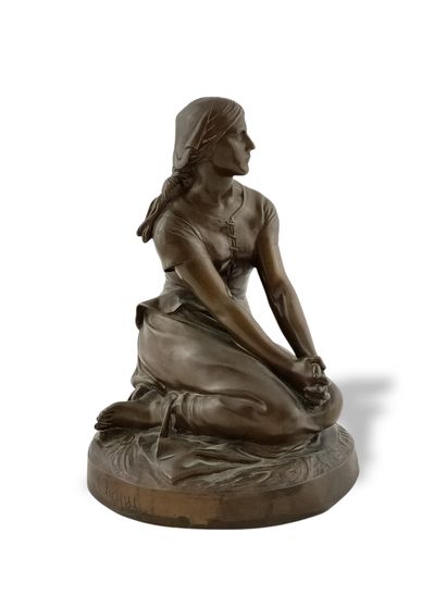 Henri CHAPU (1833-1891)

Jeanne d Arc

BRONZE...