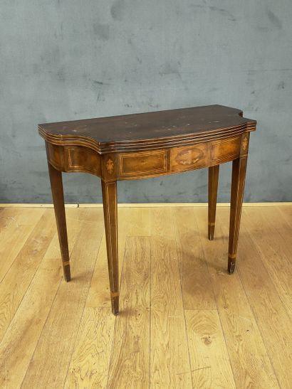 TABLE CONSOLE à plateau portefeuille de forme...