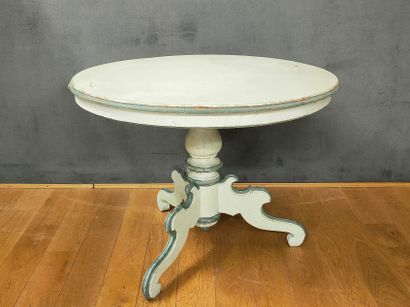 GUERIDON TRIPODE d'Epoque Deuxième Tiers...