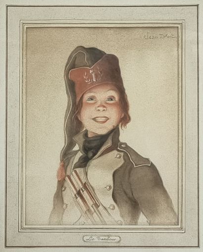 Jean DROIT (1884-1961)

Le jeune tambour

CRAYON,...