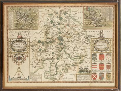 TROIS CARTES - Angleterre XVII et XVIIIème...