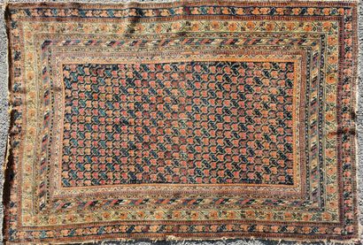 TAPIS MELAYER (chaîne et trame en coton,...