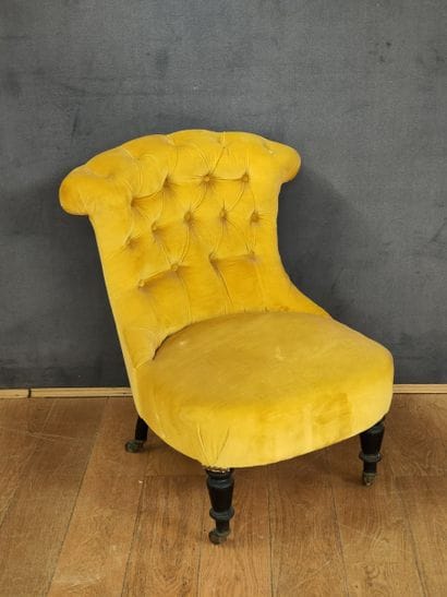 CHAUFFEUSE Circa 1860-1880 à piétements en...