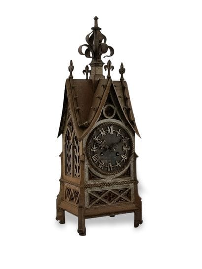 PENDULE BORNE de la Fin du XIXème Siècle...