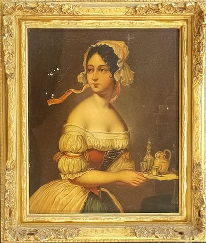 ECOLE ANGLAISE DU DEBUT DE L'ERE VICTORIENNE...