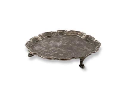 PETIT VIDE POCHE ROND à bord mouvementé sur...