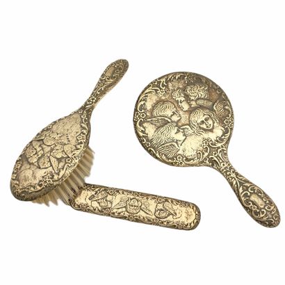 GARNITURE DE COIFFEUSE TROIS PIECES - Angleterre...