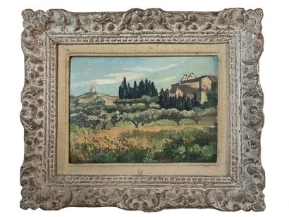 Marcel PARTURIER (1901-1976)

Paysage à Eygalières

HUILE...