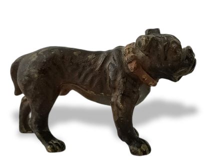 STATUETTE DE BOULEDOGUE - BRONZE DE VIENNE...
