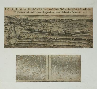 GRAVURE d'Epoque XVIeme Siècle, tirée d'un...