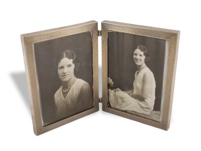 CADRE PORTE-PHOTO RECTANGULAIRE DOUBLE PLIANT...
