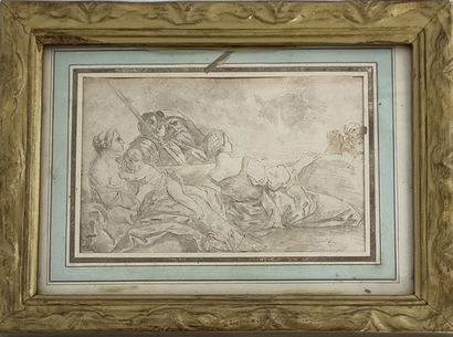 ECOLE DU XVIIIème Siècle 

Etude de personnages

ENCRE...