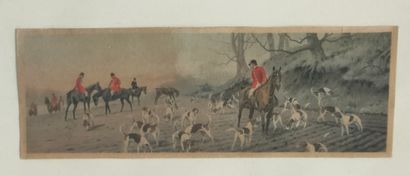 A. PALMER (D'Après)

Scènes de vénerie 

PAIRE...