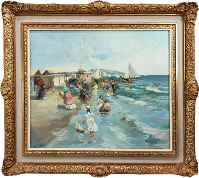 Karine GIRARD (née en 1965)

Scène de plage

HUILE...