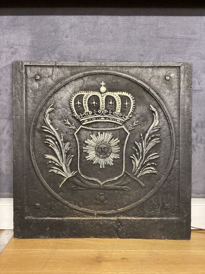 PLAQUE DE CHEMINEE de Style XVIIIème Siècle...
