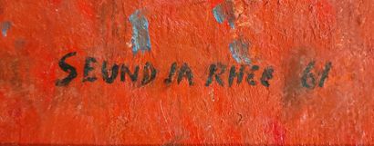 SEUND JA RHEE (1918-2009)

Composition, 1961

HUILE...