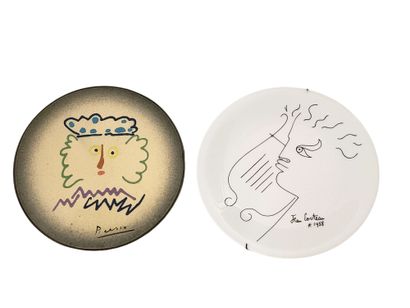 D'après Jean COCTEAU

ASSIETTE

Porcelaine...