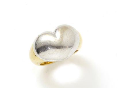 PIAGET

Bague cœur bombé 2 tons d'or 750...