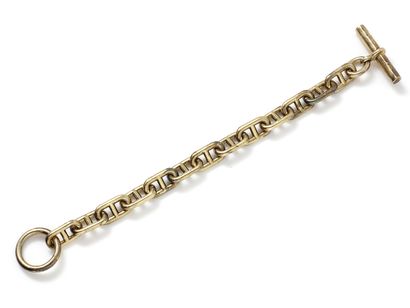 Bracelet en argent 800 millièmes légèrement...