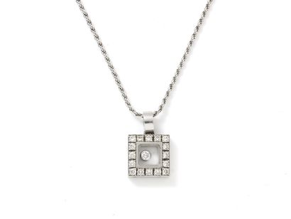 CHOPARD ''HAPPY DIAMONDS'' 

Pendentif en...