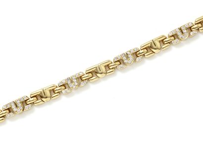 BULGARI

Bracelet articulé en or 750 millièmes...