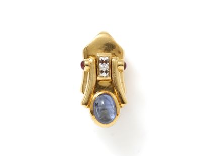 BULGARI

Passant de sautoir en or 750 millièmes,...