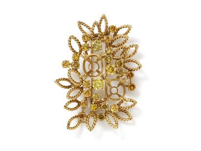 BOUCHERON Monture

Monture de broche ajourée...