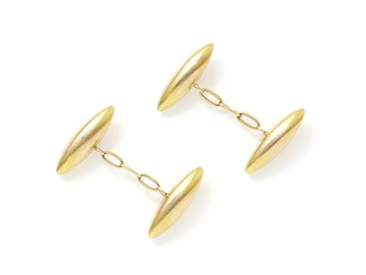 Paire de boutons de manchettes en or 750...