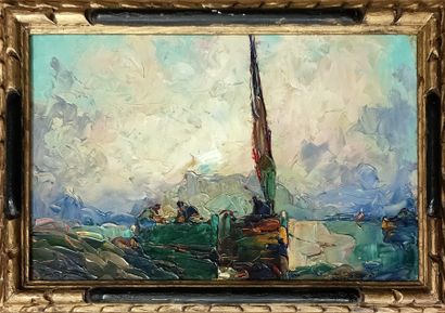 Louis PASTOUR (1876-1948)

At Dawn - 1932

OIL...