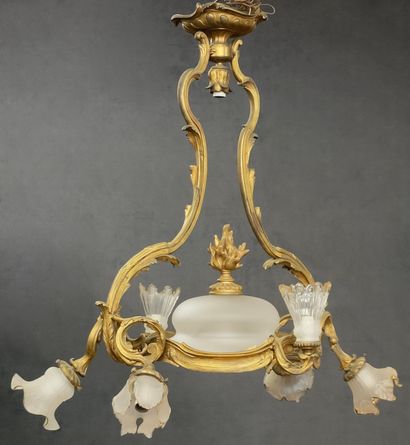LIGHTNING with 8 lights of Epoque 1900 in...