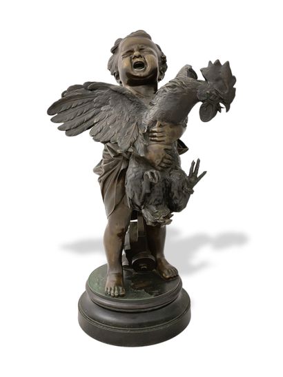 Adriano CECIONI (1836-1886)

Child with rooster...