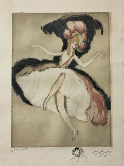 
Jean-Gabriel DOMERGUE (1889-1969)




Danseuse...