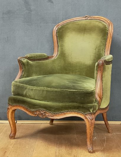 BERGERE à dossier cabriolet violonné d'Epoque...
