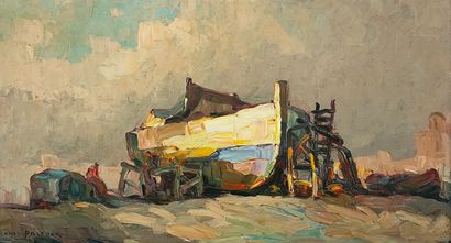 Louis PASTOUR (1876-1948)

Boat with a fairing...
