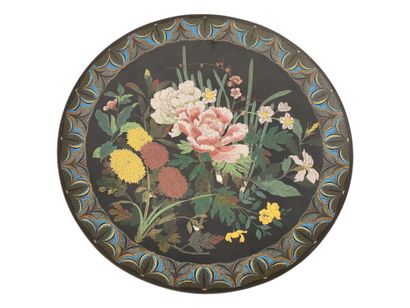 JAPON Circa 1900

GRAND PLAT ROND en cuivre...