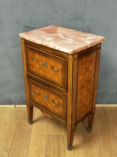 PETITE COMMODE D'ENTRE-DEUX - Italie Epoque...