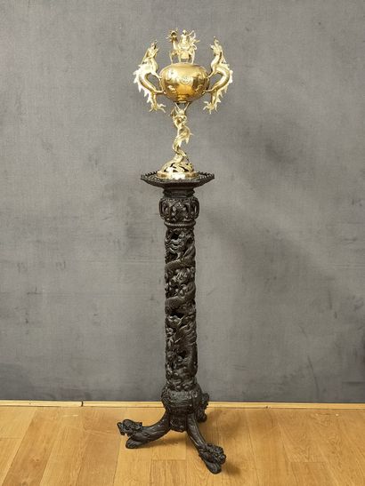INDOCHINE Circa 1900

SELETTE tripode en...