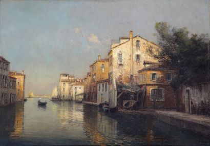 BOUVARD (XIX-XXth Century)

Canal in Venice

OIL...