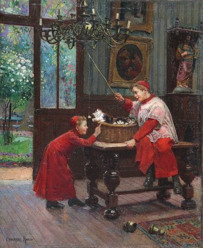 Paul-Charles CHOCARNE- MOREAU (1855-1931)

Choirboys...
