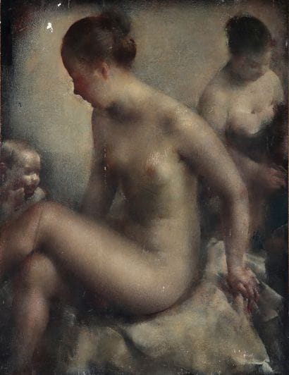 Grigory GLUCKMANN (1898-1973)

Naked girl,...