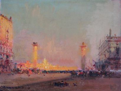 Henri DUVIEUX (c.1855-1902)

Venice Sunset...