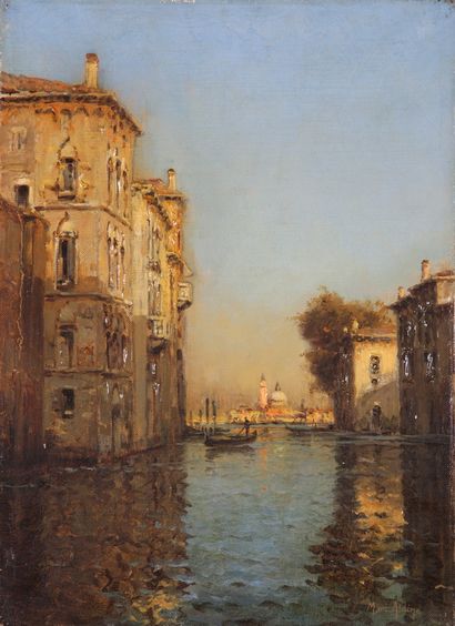 Marc ALDINE (XXth Century)

Venice, evening...