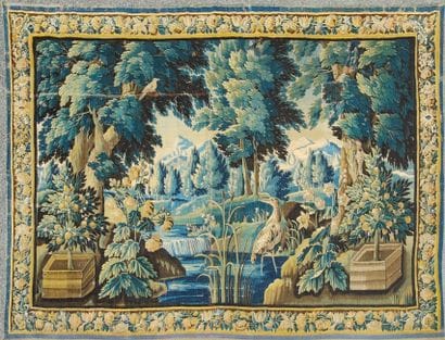 AUBUSSON, Fin du XVIIème Siècle 

Oiseaux...