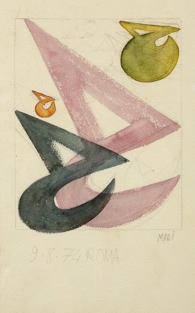 Hussein MADI (1938)

Abstract composition

AQUARELLE...
