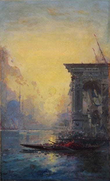 Henri DUVIEUX (c.1855-1902)

Palace on the...