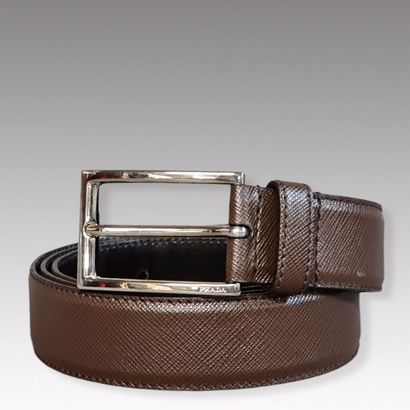 PRADA, John LOBB - Lot composed of a brown...